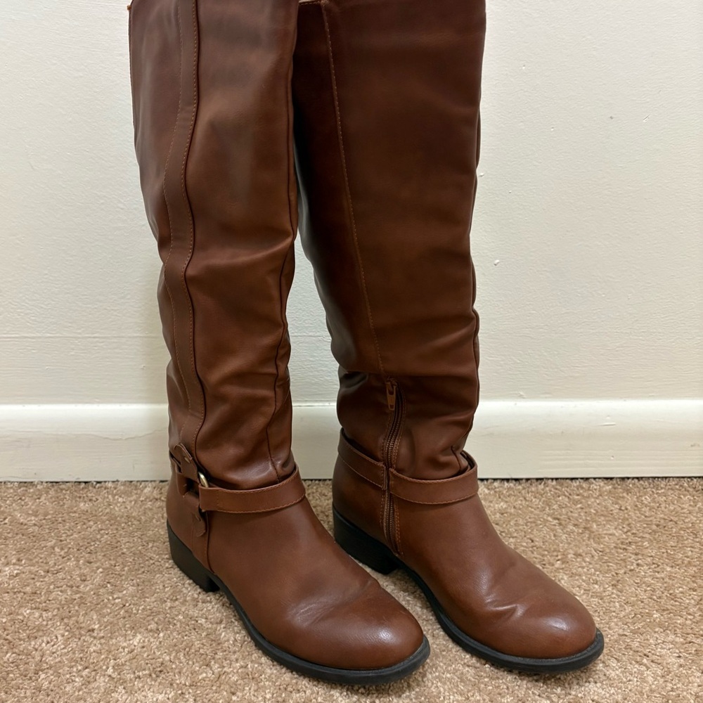 Apt 9 Brown Knee High Boots